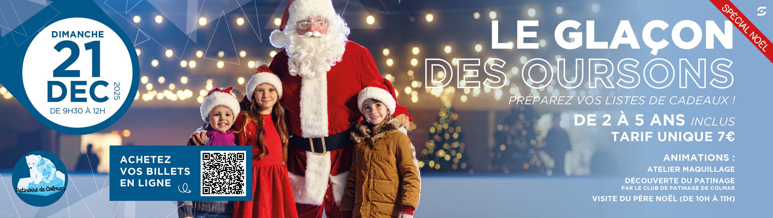 LE GLAÇON DES OURSONS SPÉCIAL NOËL